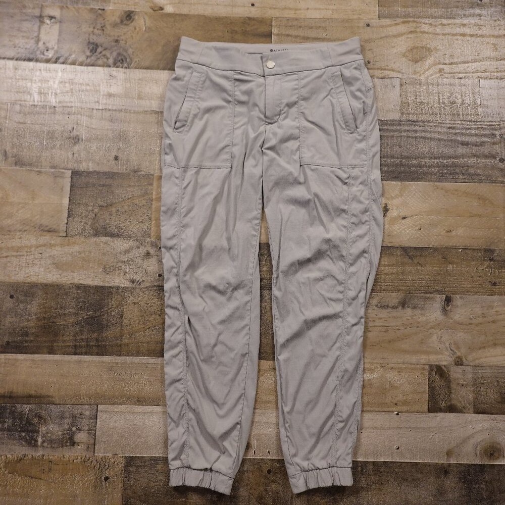 Athleta Trekkie Jogger 2.0 Pants‎ Women's Size 8 Gray
